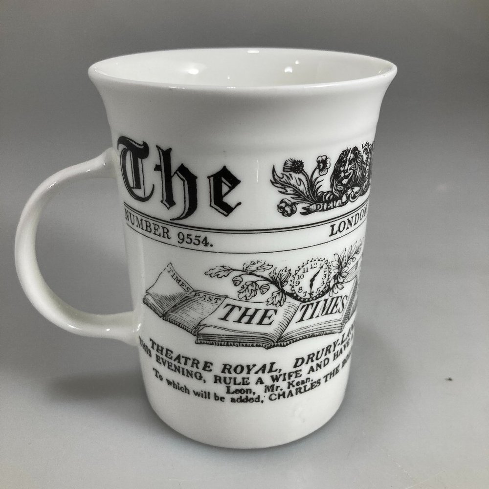 Times London Newspaper Waterloo Napoleon News 6/22/1815 Mug 8 oz England